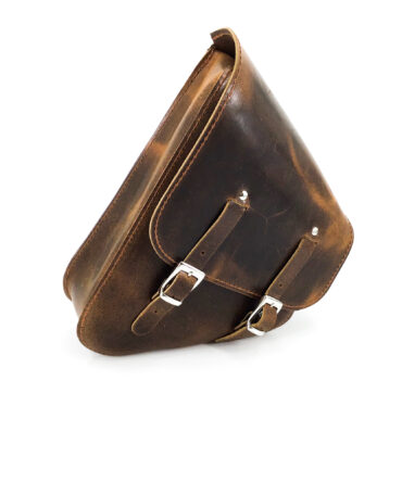 Framebag - Lederen Motortas - Nevada antiek bruin SL1206 (Links)