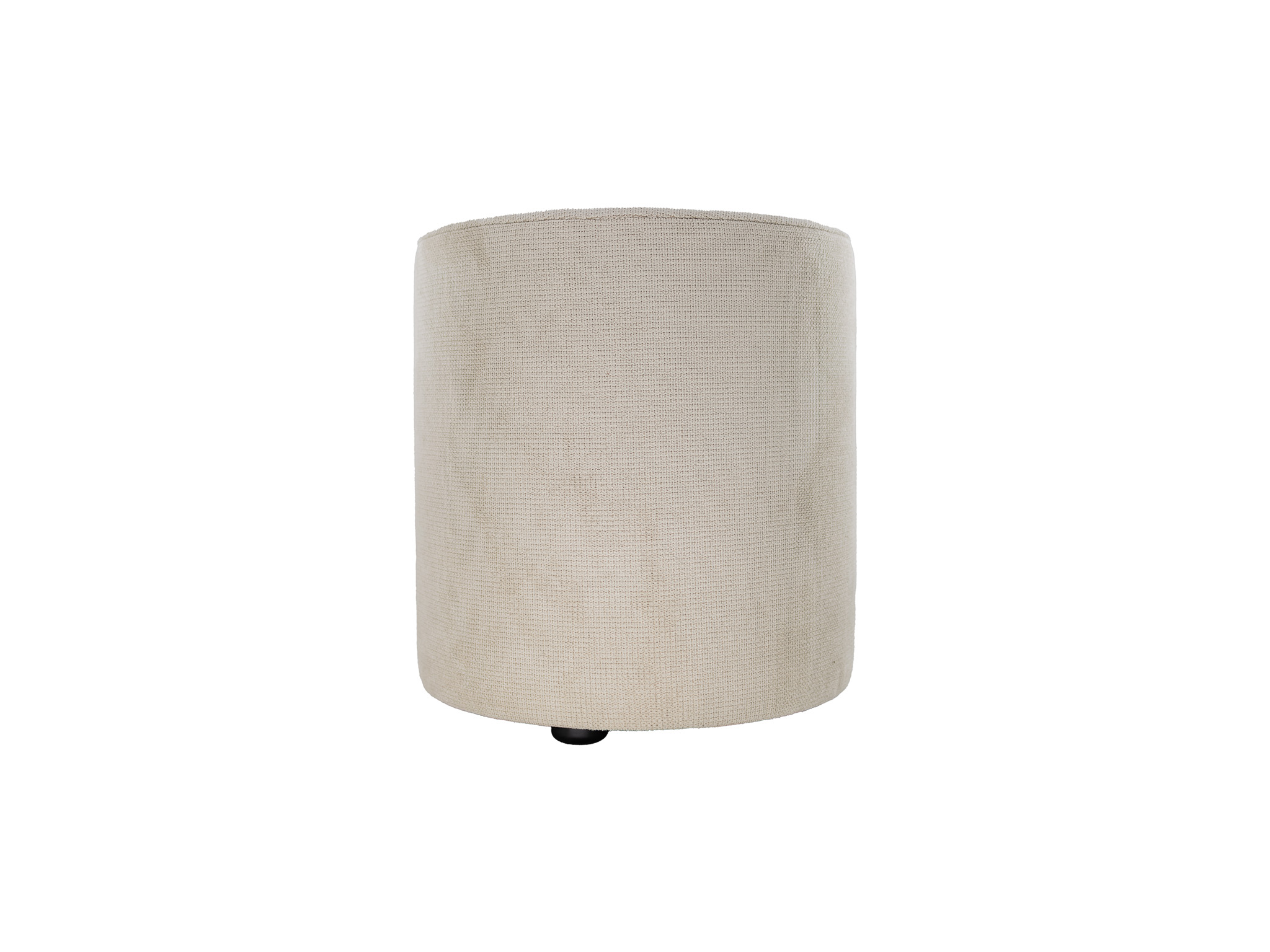 Ronde poef - Ecru - Protect the Planet | 5505