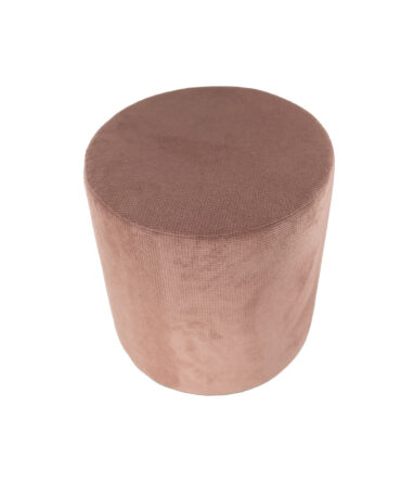 Ronde poef - Oud Rose - Protect the Plantet | 5501