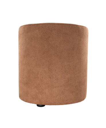 Ronde poef - Rusty Brown - Protect the Planet | 5506