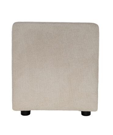 Vierkante poef - Ecru - Protect the Planet | 5512