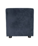 Vierkante poef - Indigo blauw - Protect the Planet | 5510