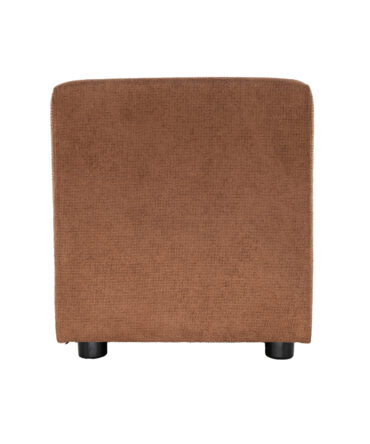 Vierkante poef - Rusty Brown - Protect the Planet | 5513