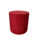 Ronde poef - Fuego rood - Protect the Plantet | 5516