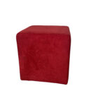 Vierkante poef - Fuego Rood - Protect the Planet | 5519