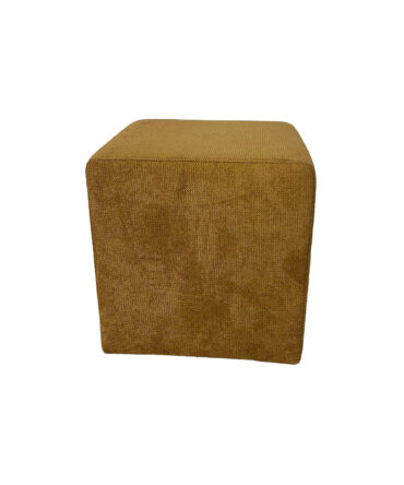 Vierkante poef - Okergeel - Protect the Planet | 5520