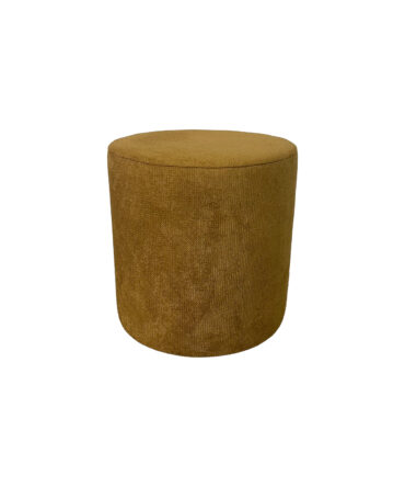 Ronde poef - Okergeel - Protect the Plantet | 5517